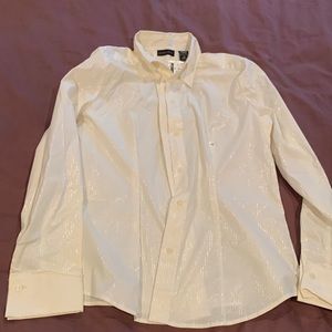 Fancy Beige button down dress shirt